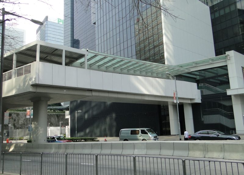 CITIC Tower Footbridge to LegCo Complex at Tamar